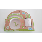 Set Alimentatie Crazy Animals Crocodil 5 piese
