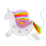 Set creativ DIY - Geanta din piele artificiala Unicorn