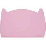 Covoras din silicon pentru diversificare, Fara BPA, Dimensiune 35 x 22 cm, FreeON, Kitty Pink