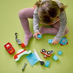 Set de construit - Lego Duplo, Distractie la Spalatorie cu Fulger McQueen si Mater 10996