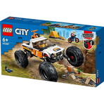 Set de construit - Lego City, Aventuri Off Road cu Vehiculul 4X4  60387