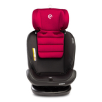 Scaun auto rotativ Caretero MUNDO 0-36 Kg Isofix Rosu