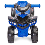 Jucarie ride-on cu sunete si lumini Toyz MINI RAPTOR 2 in 1 Albastra