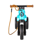 Bicicleta fara pedale Funny Wheels Rider SuperSport 2 in 1 Aqua
