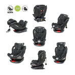 Scaun auto rotativ 4Baby ROTO-FIX 0-36 Kg Negru