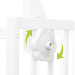 Carusel cu melodii 4Baby MUSICAL MOBILE Iepurasi Gri R08