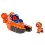 PATRULA CATELUSILOR VEHICUL CATELUSII ACVATICI FIGURINA ZUMA SI VEHICULUL HOMAR