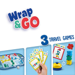 Joc de calatorie Wrap & Go - Ludo - Quartet - Blocuri de viteza