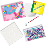 Set creativ Beedz - Margele de calcat Unicorni