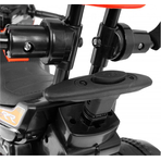 Motocicleta electrica cu pedale si maner parental HL108, portocaliu