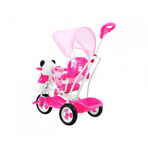Tricicleta pentru copii Panda, roz