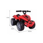 Atv electric Little Monster 1-3 ani, rosu