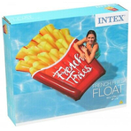 Saltea gonflabila Intex French Fries Multicolor, 1.75m x 1.32m