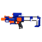 Arma de jucarie Blaze Storm Barricade semi automata cu baterii si 20 gloante