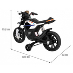 Motocicleta electrica Night Rider, alb