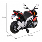 Motocicleta electrica Aprilia Tuono V4, rosu