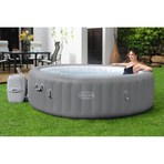 Jacuzzi gonflabil Bestway 6-8 persoane, diametru 236 cm, pompa de incalzire, husa de protectie, capacitate 1325 litri