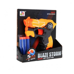 Arma de jucarie Blaze Storm Hot Fire, pistol cu 5 gloante
