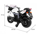 Motocicleta electrica BMW K1300S, alb