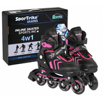 Role pentu copii SporTrike 4 in 1, 39-43 , roz