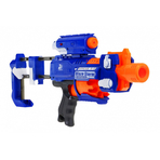 Arma de jucarie Blaze Storm Barricade semi automata cu baterii si 20 gloante