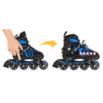 Role pentu copii SporTrike 4 in 1, 34-38 , albastru