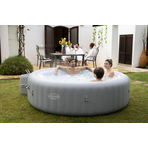 Jacuzzi gonflabil Bestway 6-8 persoane, diametru 236 cm, pompa de incalzire, husa de protectie, capacitate 1325 litri