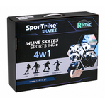 Role pentu copii SporTrike 4 in 1, 34-38 , albastru