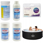 Set Gotix pentru intretinerea apei din jacuzzi 5 in 1