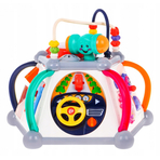 Jucarie cub interactiv senzorial cu 20 de mini jocuri si alte functii, Hola