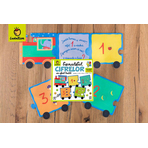 Joc Montessori Trenuletul Cifrelor Cu Efect Tactil, Ludattica, +3 ani