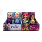 Disney Princess - Mini papusi printese Disney si Frozen, 8 cm