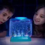 Set educativ STEM - AQUA DRAGONS    Habitat Lumea subacvatica - acvariu Deluxe cu LED-uri
