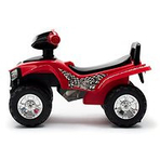 Quad premergator Ride-On Baby Mix, Rosu