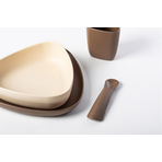Set de masa Prima Pappa, eKoala, BIOplastic, Brown