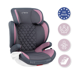 Scaun auto cu isofix Quick Fix, Momi, 15-36Kg, Pink