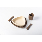 Set de masa Prima Pappa, eKoala, BIOplastic, Brown