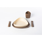 Set de masa Prima Pappa, eKoala, BIOplastic, Brown