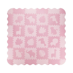 Covoras de joaca Puzzle 150x150 cm, Momi Zawi - Pink
