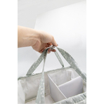 Geanta organizator pentru scutece si accesorii copii/bebelusi, BabyJem, 25x35 cm (Culoare: Verde)