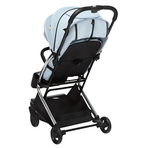 Carucior sport pliabil Skiddou Mikkeli Sky high, ultracompact pentru calatorii, Bleu