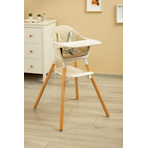 Scaun de masa multifunctional 4 in 1 Caretero BRAVO Bej