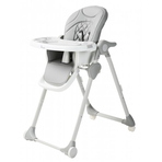 Scaun de masa pentru copii Bo Jungle Wheely Gri