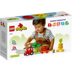 Set de construit - Lego Duplo , Tractor cu fructe si legume
