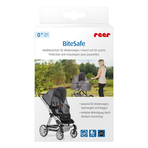 Plasa de insecte pentru carucior bebelusi, protectie tantari, 0+ luni, neagra, Reer BiteSafe black 87021