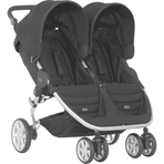 Carucior gemeni B-Agile Double Cosmos Black Britax