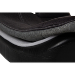 Inaltator auto Junior LUX Isofix Grey Gurtfix 15-36 kg. Osann