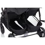 Carucior pentru gemeni Duo complet black Fillikid