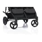 Carucior pentru gemeni Duo complet black Fillikid