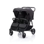 Carucior pentru gemeni Duo complet black Fillikid